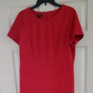 Talbots Red Dress - Size 12